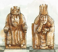 King and Queen in Wizard Chess