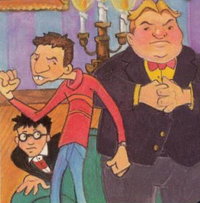 Harry, Piers and Dudley