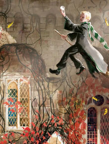 Draco catching the Remembrall