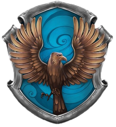 Harry Potter Art Print : Ravenclaw Crest Merchandise - Zavvi US