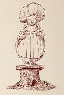 Babbitty Rabbitty's statue