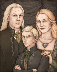 Draco, Lucius and Narcissa