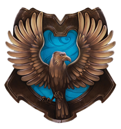 Potterheads y fanfic - CARACTERISTICAS DE LA CASA RAVENCLAW: Jefe de la  Casa: Filius Flitwick. Colores representativos: Azul y bronce. Animal  representativo: Águila (a pesar de que el nombre de la casa