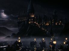 Botes llegada Hogwarts