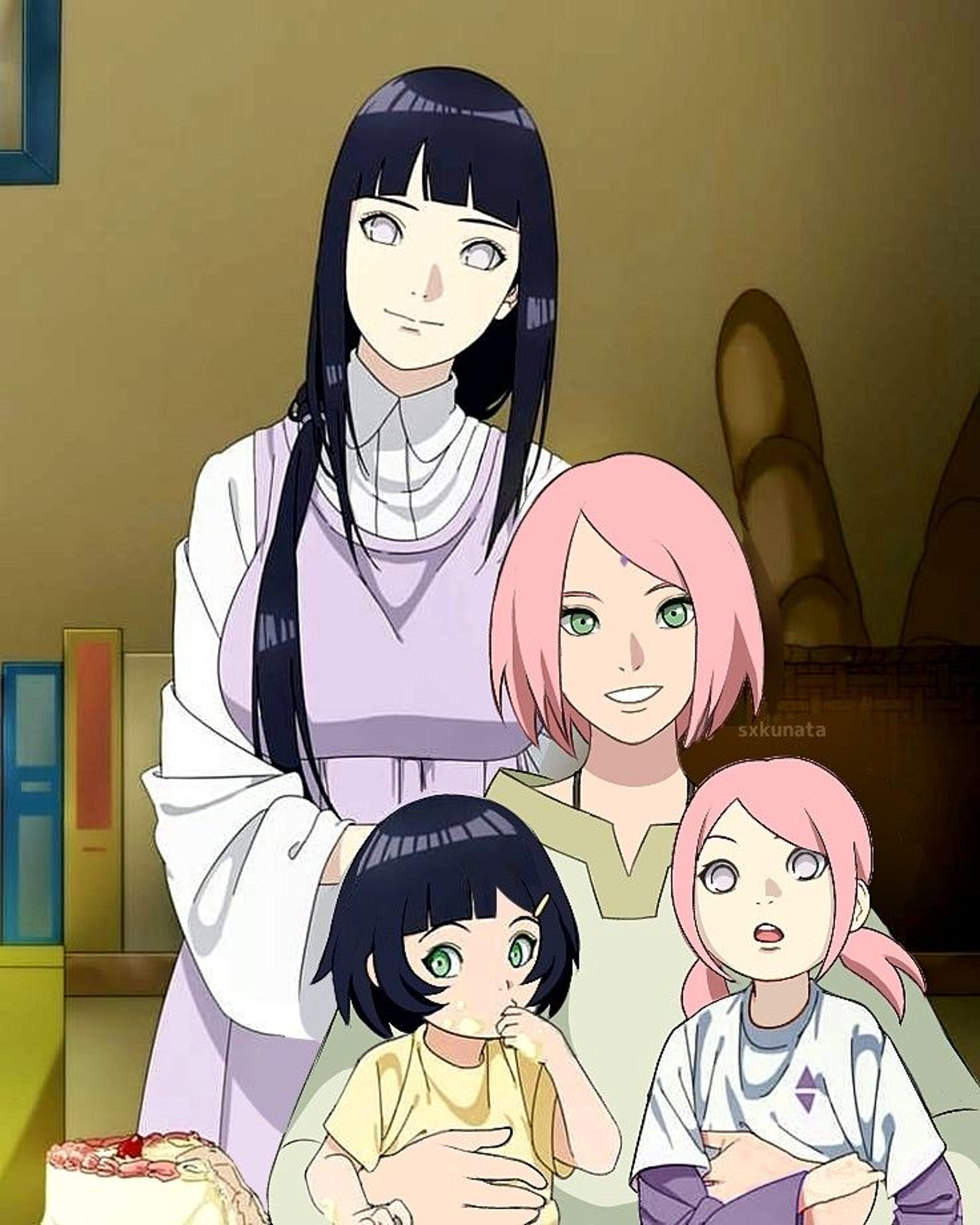 Naruto,Hinata e família, Wiki