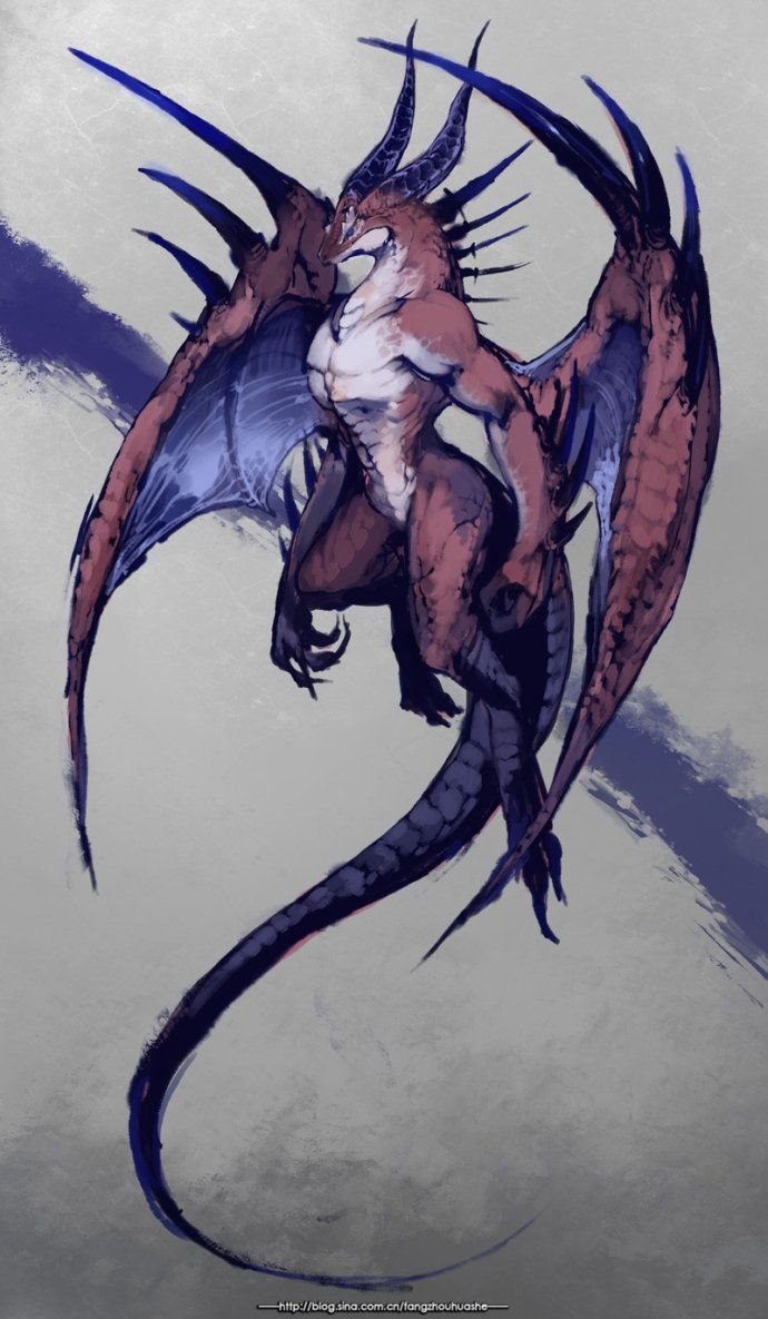 anthro dragon