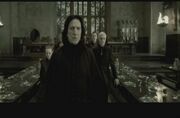 Snape fleeing