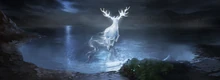 3.55 Patronus - Harrys Patronus Charging Down Dementors across the Lake B3C21M3.png