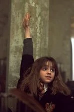 Hermione's enthusiasm in the classroom