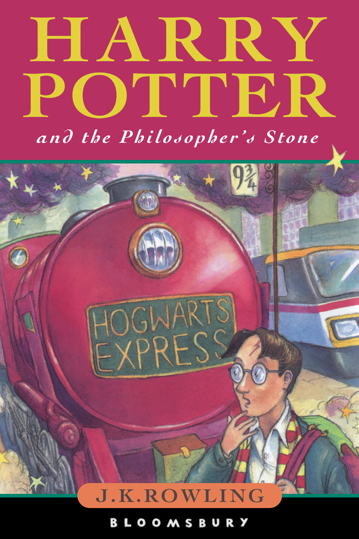 Harry Potter và Hòn đá Phù thủy, cuốn sách đã làm say lòng hàng triệu độc giả trên toàn thế giới. Hãy xem hình ảnh này của cuốn sách và cùng nhau trở lại thế giới ma thuật, phép thuật và những câu chuyện giải trí đầy màu sắc của tác giả J.K Rowling.
