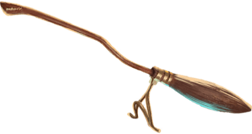 Harry Potter - Nimbus 2000 flying broomstick U11 at Blade