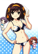 Haruhi's beach body