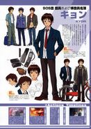 Kyon's character sheet