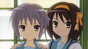 Yuki and Haruhi