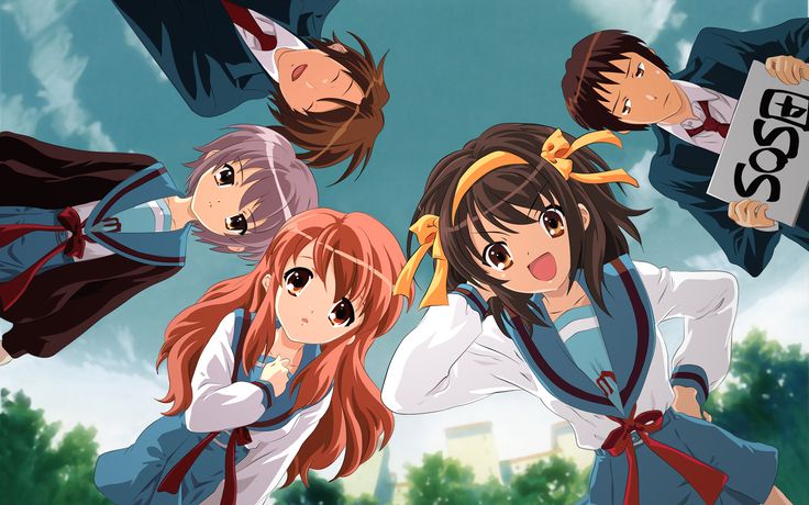 1. "The Melancholy of Haruhi Suzumiya" - wide 10