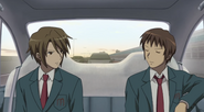 Itsuki Koizumi and Kyon