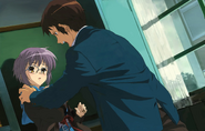 Kyon confronts Yuki