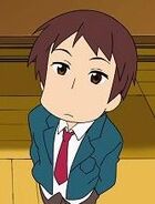 Kyon in Haruhi-chan Suzumiya