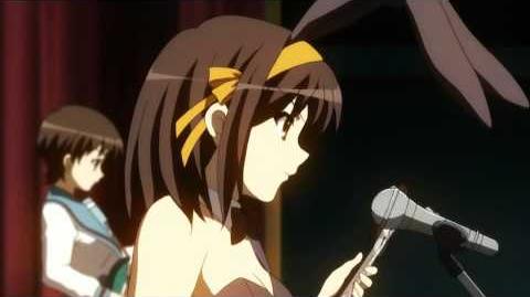 God Knows as seen in The Melancholy of Haruhi Suzumiya