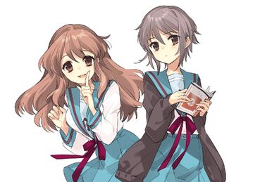 Suzumiya Haruhi-chan no Yuuutsu & Nyoron Churuya-san Tokusei