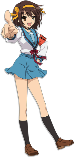 Haruhi Suzumiya (character) - Wikipedia