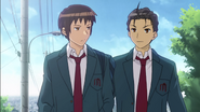 Kyon and Taniguchi