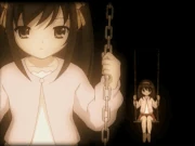 Haruhi on a swing