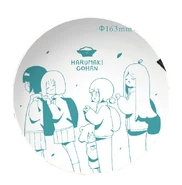 A plate made for the Harumaki Gohan x Magic Spice collab.[17]