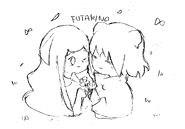 Drawing of Nana and Lili to commemorate one month since the release of Futari No.[16]