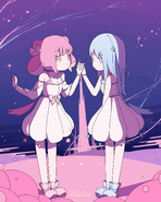 Commemoration art for 10 million views on Melty Land Nightmare.[14]