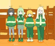 A draft scene of Hotaru wa Inakatta.[3]