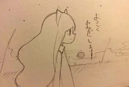 A drawing of Lili, one day before the announcement of Yakusoku's release.[28]