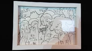 A drawing of Melty and Blue Girl, along with other characters.[2]