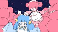 Melty and Tina trying on maid outfits in the Melty Land.[11]