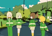 A drawing of Envy Phantom characters. Titled "Training Camp".[6]