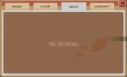 Notice contact (game system contacts you)