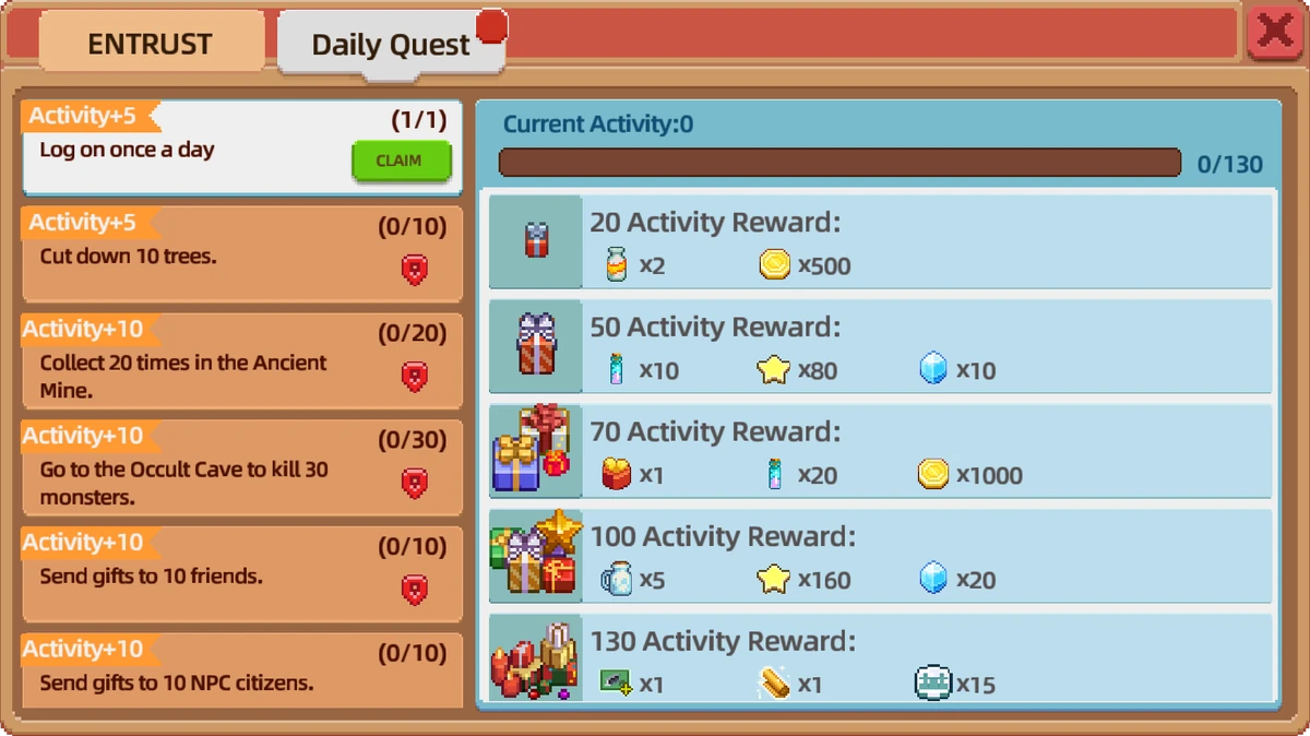 Daily Quest Harvest Town Wiki Fandom