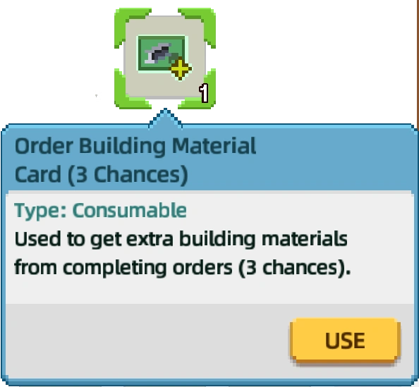 Order Building Material Card | Harvest Town Wiki | Fandom