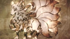 Kitsune creature (?) concept art