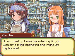 rune factory 2 cecilia