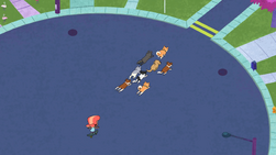 S02E13 Dot persiguiendo perros