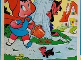 Warren - Little Audrey - Little Red Riding Hood - Inlaid Puzzle