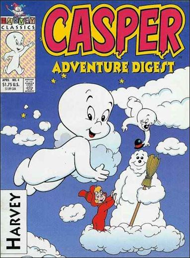 Casper The Friendly Ghost In Ghostland Vintage Childrens Book 1965 (O) AS IS