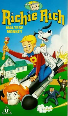 Turner VHS - Richie Rich - Maltese Monkey - 00