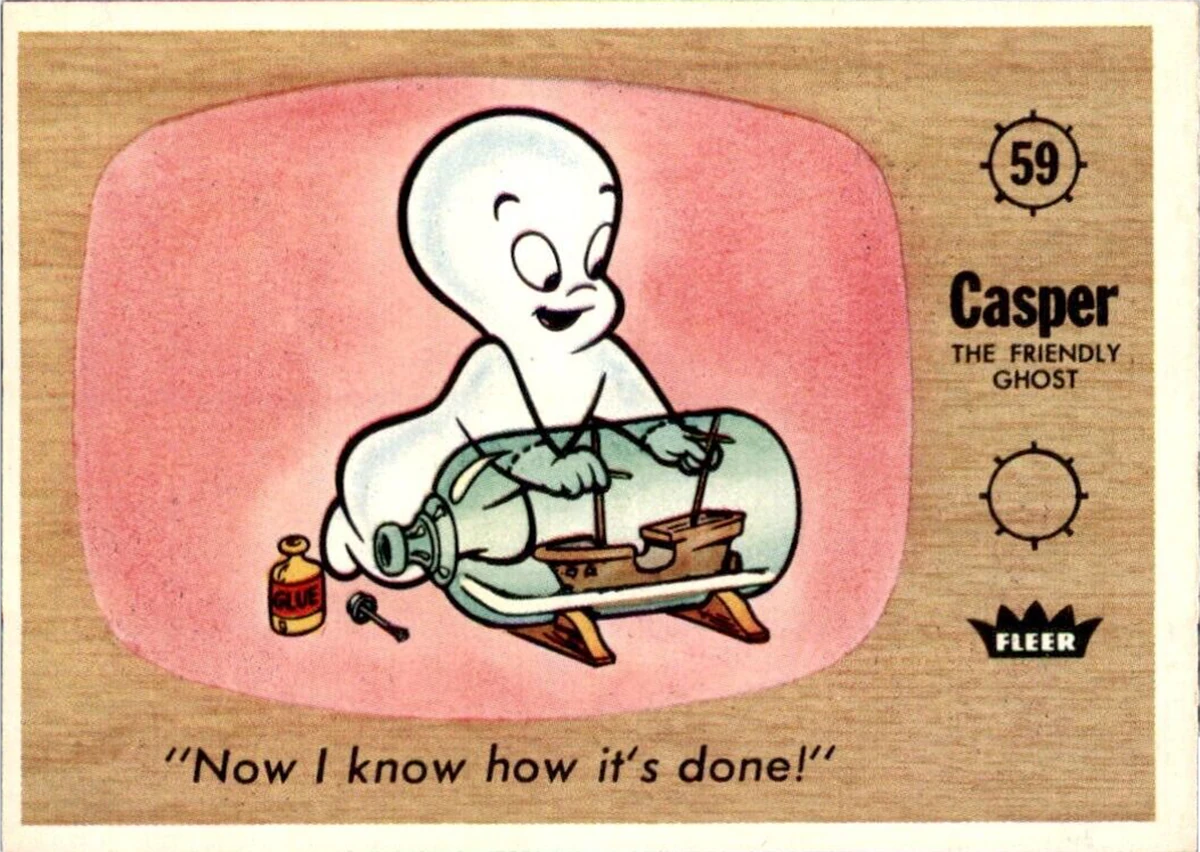 Fleer Casper 59 Casper Now I Know How It's Done! Trading Card