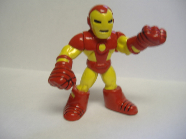 Hasbro Marvel Super Hero Squad THORBUSTER IRON MAN Armor Golden & Red 