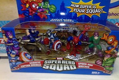 Super Hero Secret Wars 1 4-Pack | Hasbro Heroes Wiki | Fandom
