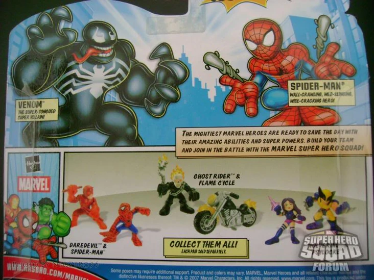 Spider-Man and Venom 2-Pack (Wave 7) | Hasbro Heroes Wiki | Fandom