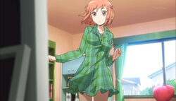 Chiho tries on her new dress