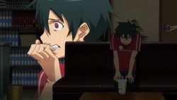 Maou worries about what the Manager wants